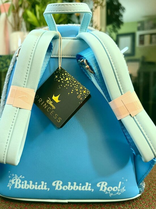 Loungefly Disney Cinderella Sequin Mini Backpack EXCLUSIVE NWT main image 10